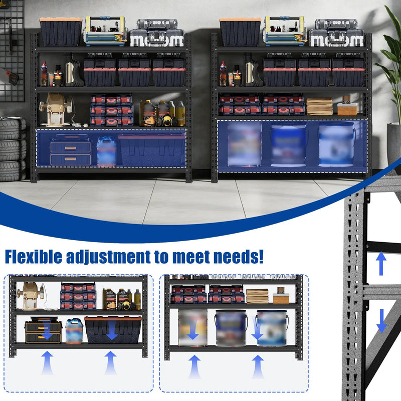 Heavy Duty Garage Shelving 6000LBS by HouseOfZazla