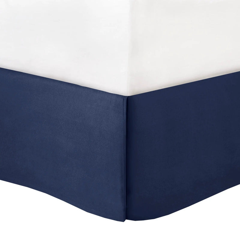 12 Piece Comforter Set with Cotton Bed Sheets Navy King by HouseOfZazla