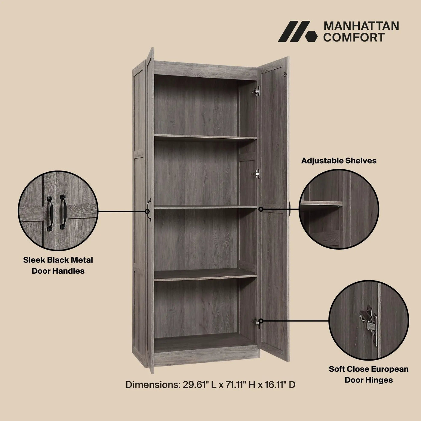 Cornelia Nan - Storage Cabinet by HouseOfZazla