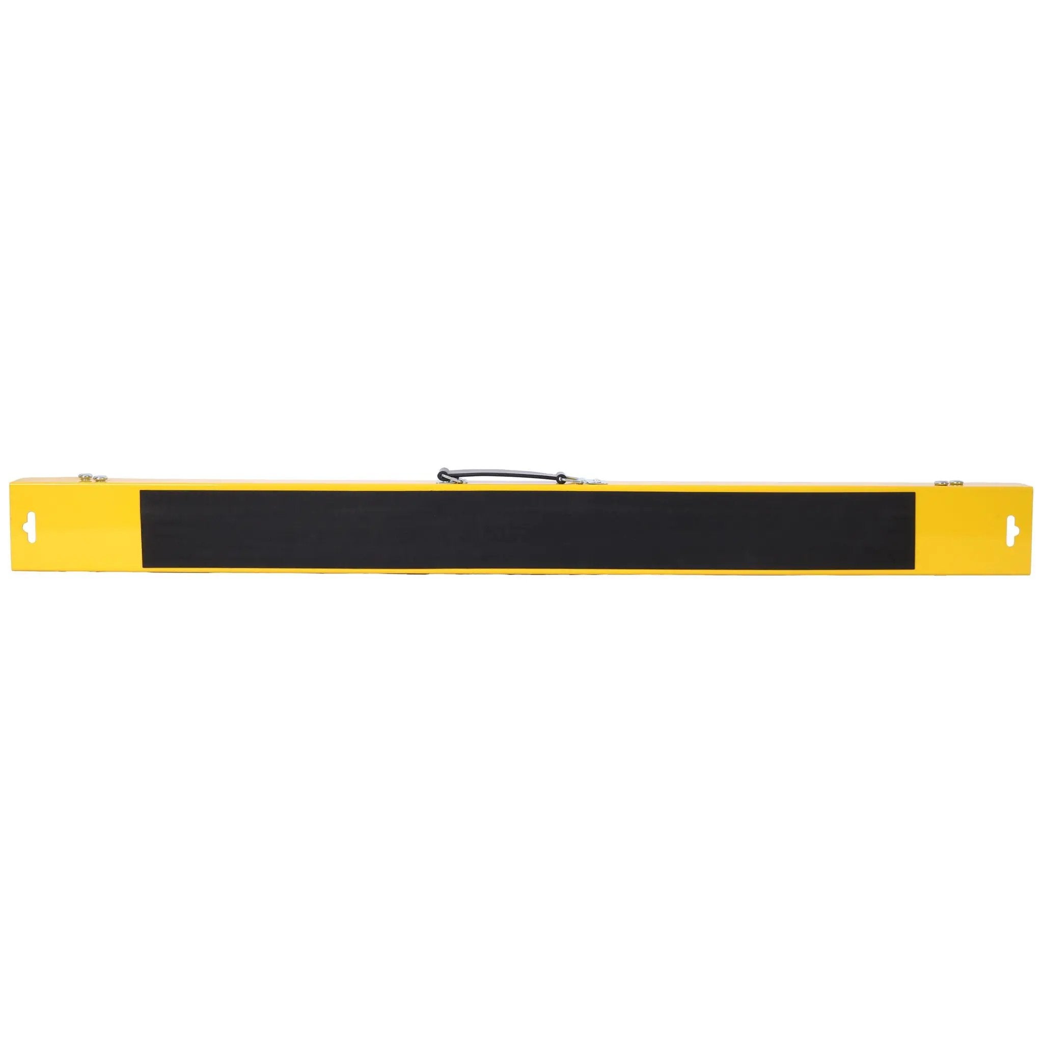Folding Portable Saw Horses 2 Pack With Fast Open Legs, Heavy Duty For Garage And Workshop - Yellow / Black by HouseOfZazla
