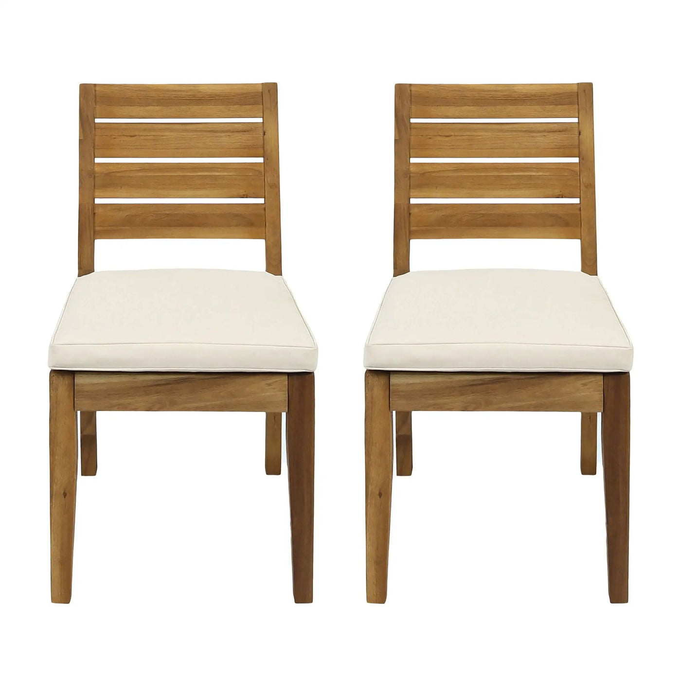 Outdoor Armless Dining Chair With Cushions by HouseOfZazla