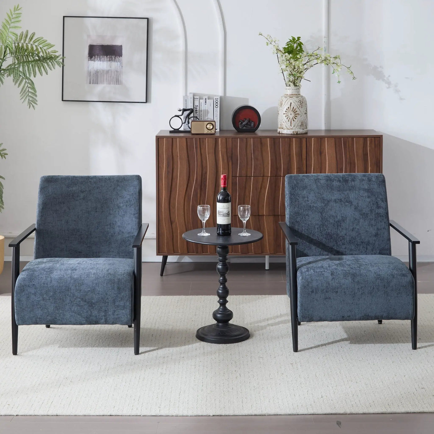 Modern Lounge Chair With Upholstery by HouseOfZazla