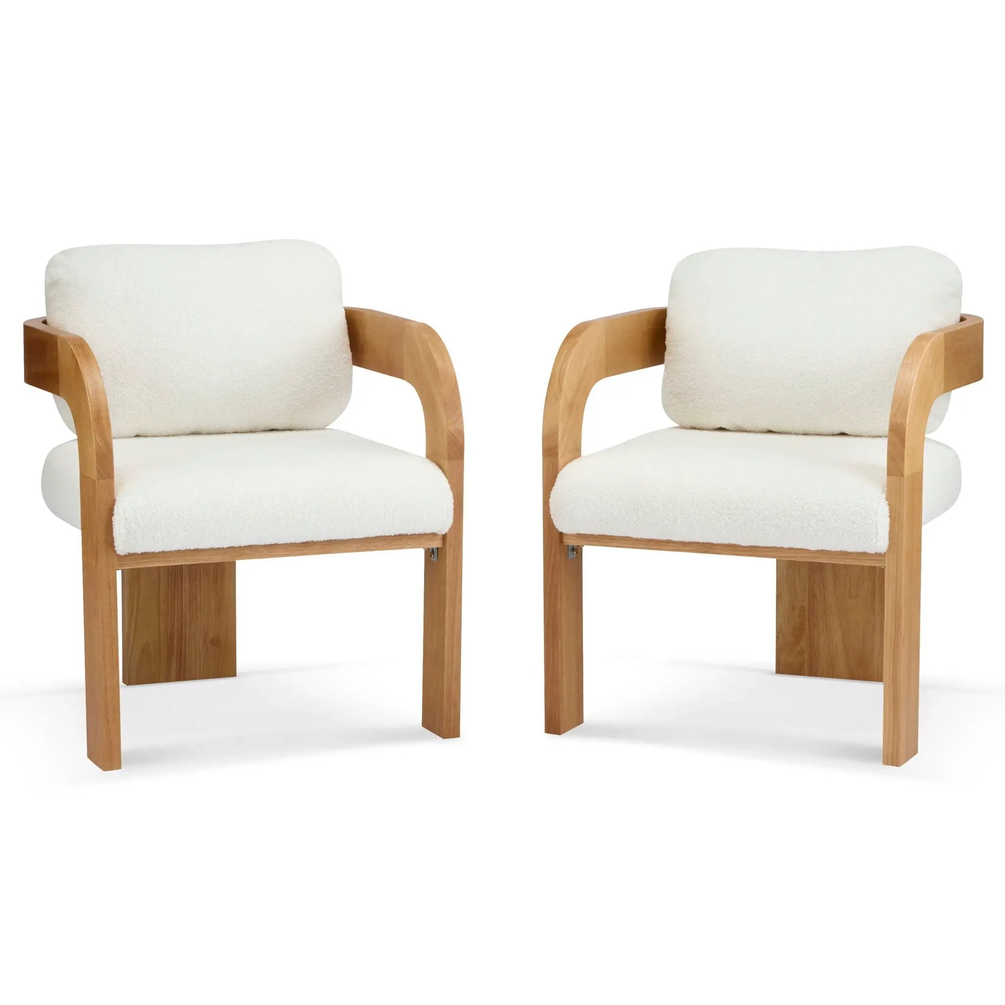 Dining Chairs With Pillow Back (Set of 2) by HouseOfZazla