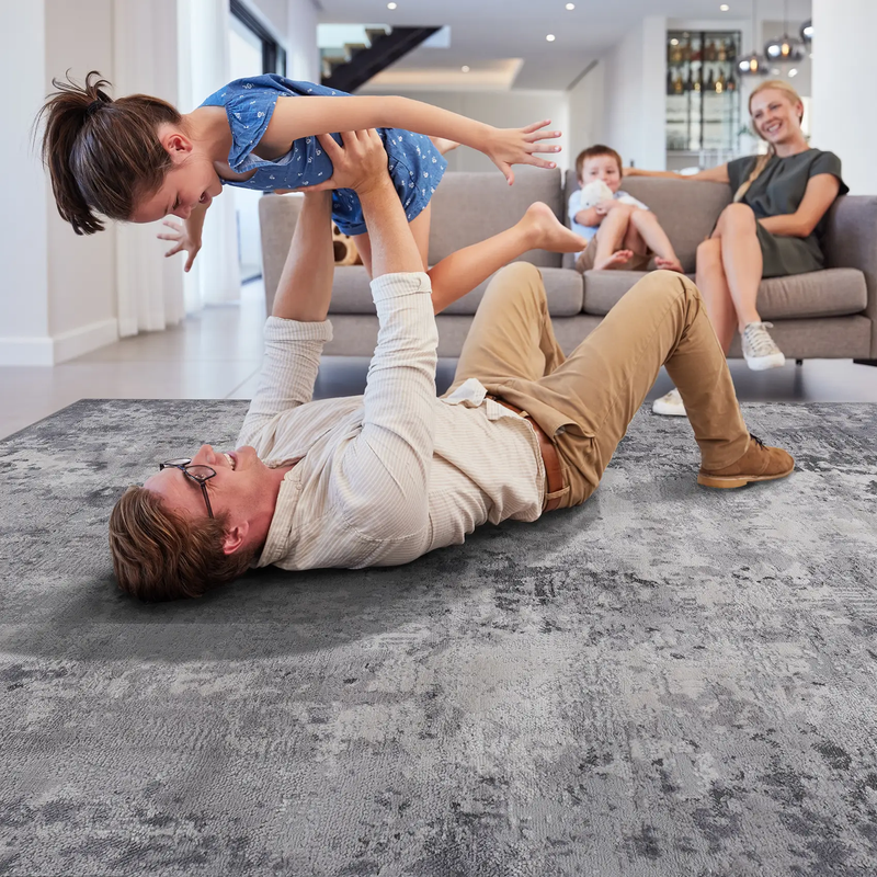 MARFI Collection 6.7X9 Light Rug by HouseOfZazla