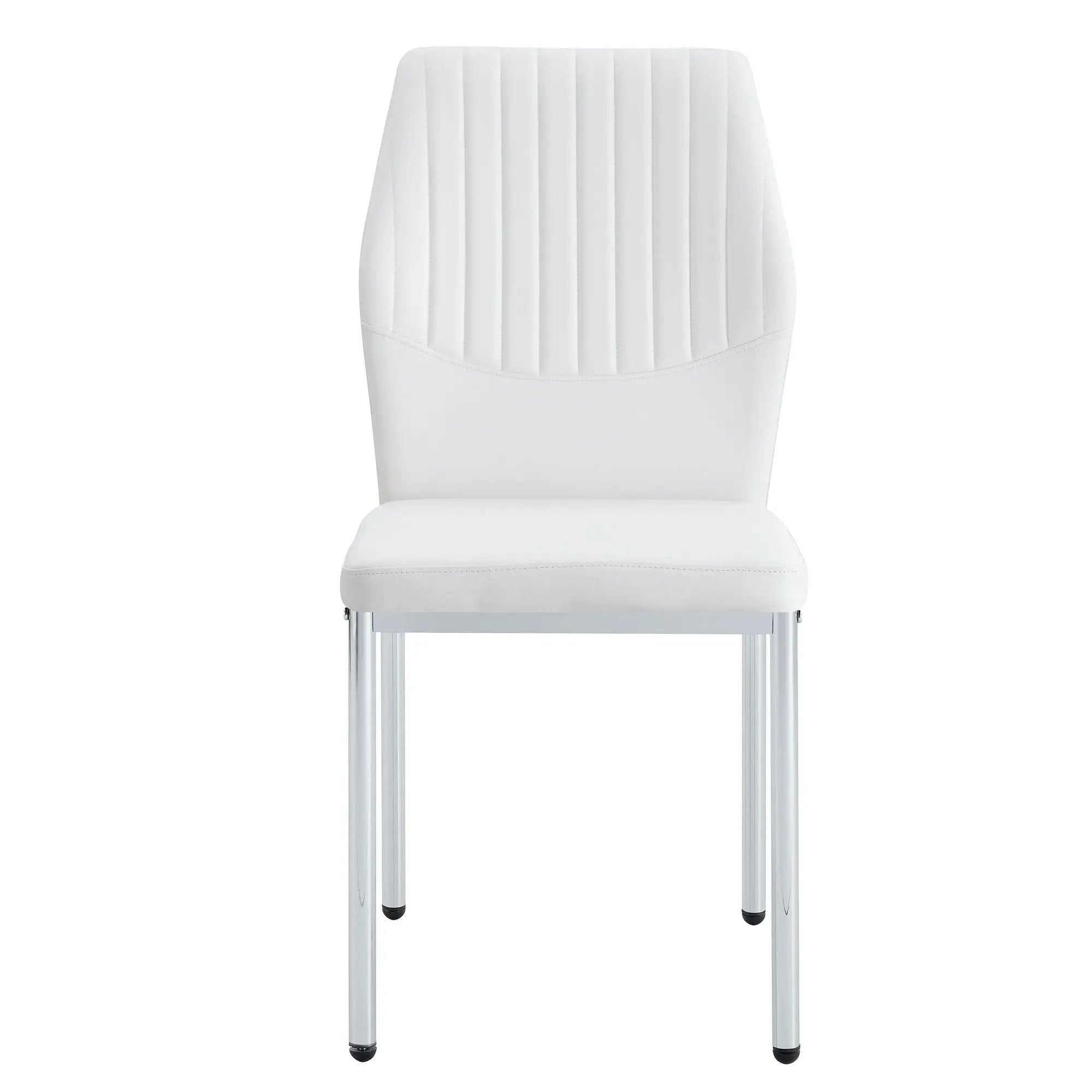 Luxury Simple High Resilience Dining Chair With Metal Legs by HouseOfZazla