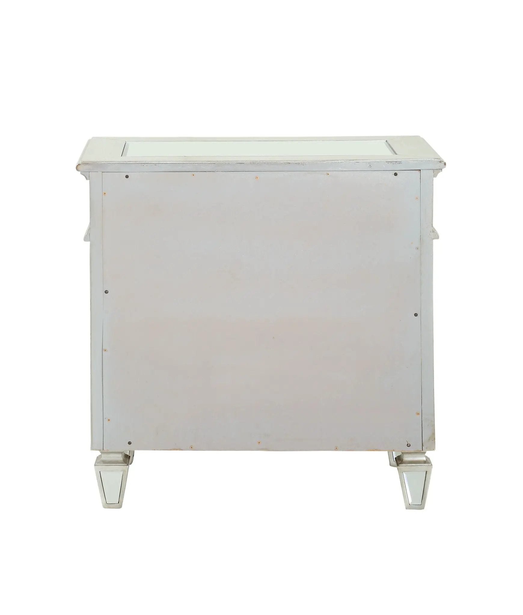 Varian - Mirrored Nightstand - Silver by HouseOfZazla