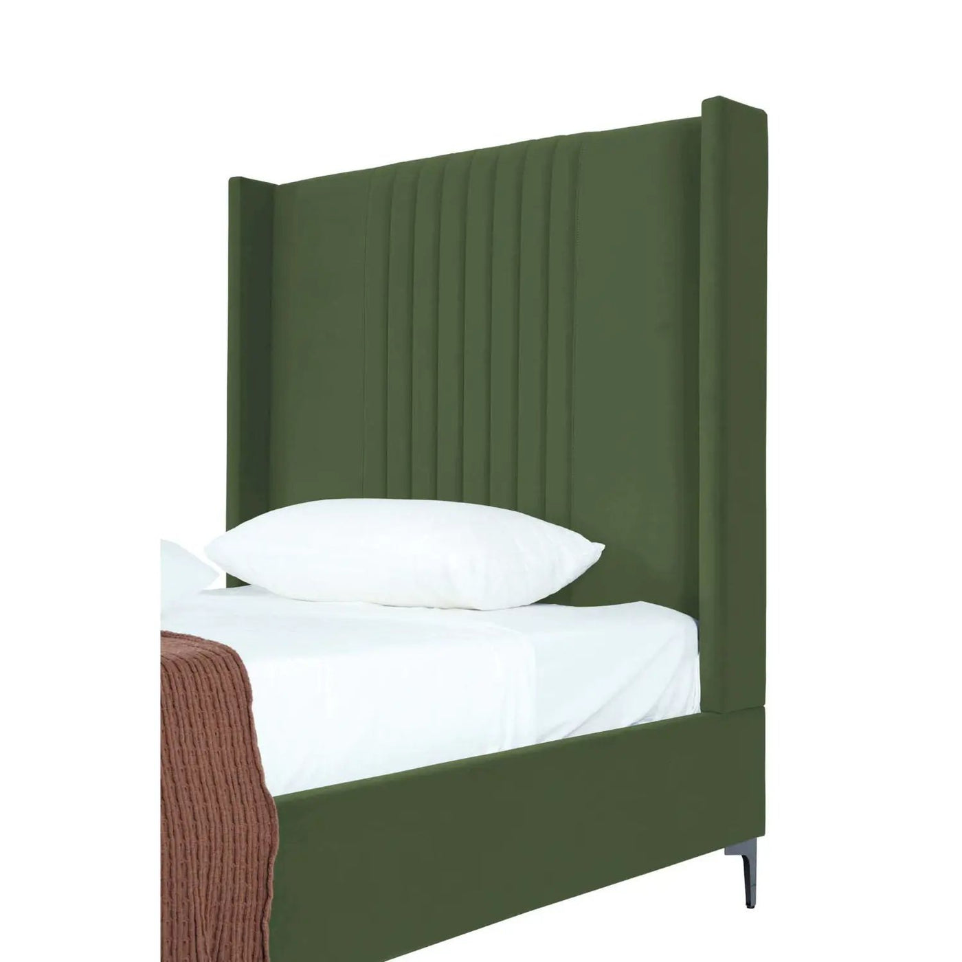 Promenade - Bed With Upholstered Headboard And Slats by HouseOfZazla