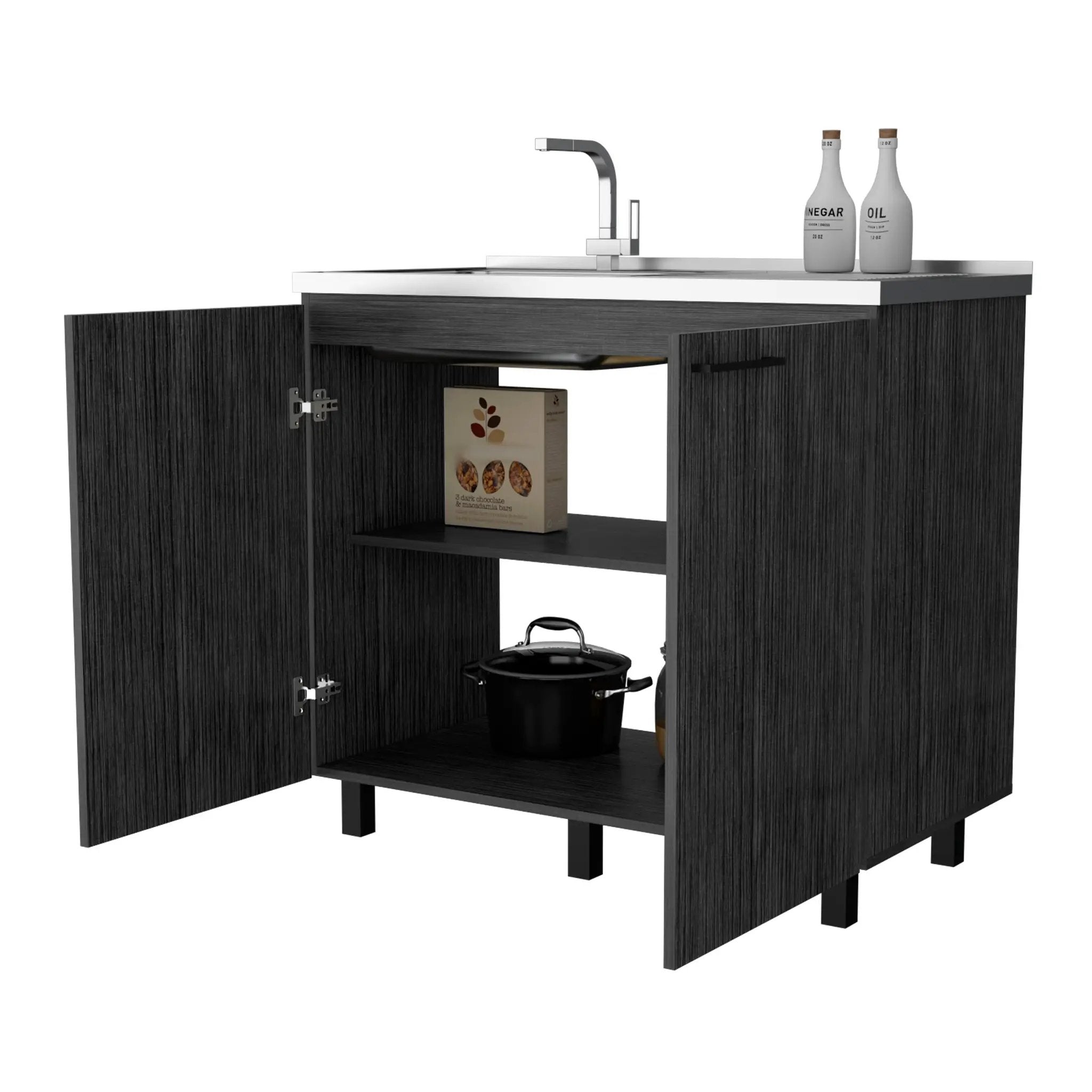 FM Furniture Oklahoma 2 Utility Sink & Cabinet by HouseOfZazla
