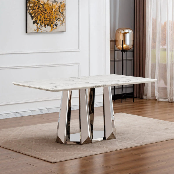 Marble Dining Table for 6 People, photo 2 of 10