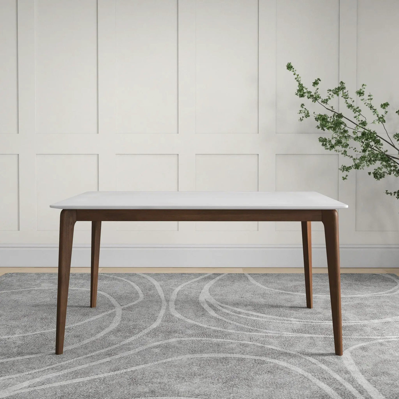 Levi - Modern Style Rectangular Dining Kitchen Table by HouseOfZazla