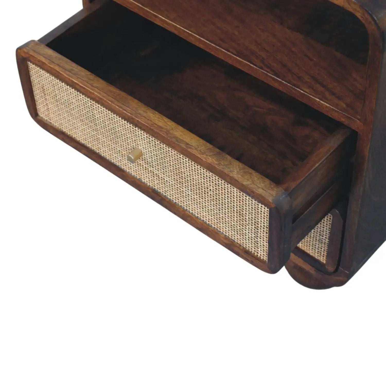Larissa - 2 Drawer Nightstand - Brown by HouseOfZazla