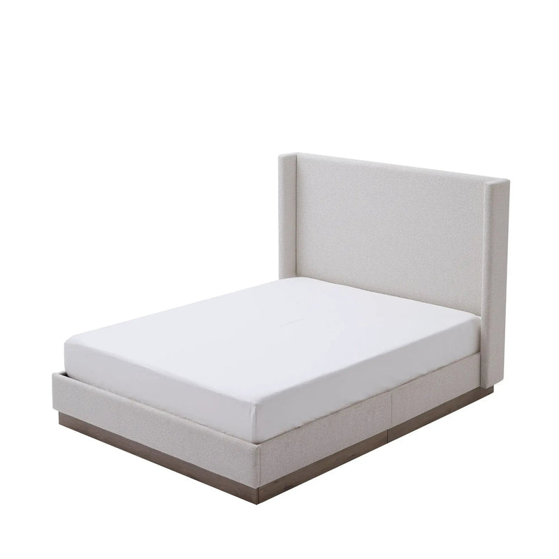 Hale - Upholstered Wingback Bed