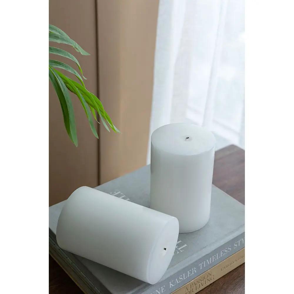 Unscented Soy Wax Candle (Set of 2) by HouseOfZazla