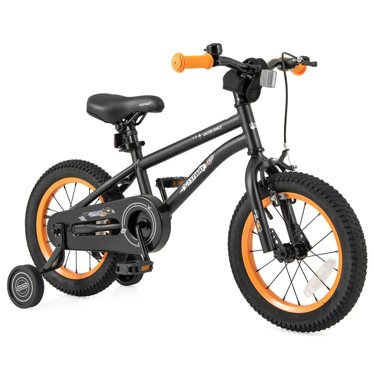 16-Inch Kids Bike Sport Bicycle for 4-7 Years Old with Adjustable Seat and Reflectors-16 inches by DirectDeals