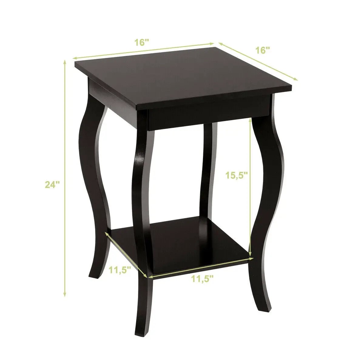 Accent Sofa End Side Table by DirectDeals