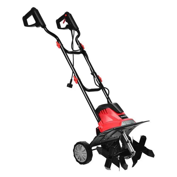 17-Inch 13.5 Amp Corded Electric Tiller and Cultivator 9-Inch Tilling Depth by DirectDeals