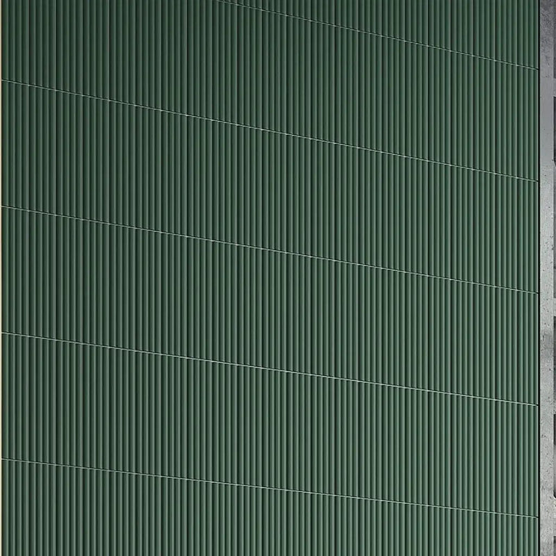 Green 2x8 Matte Ceramic Subway Deco Tile (42 pack, 4.52 sq ft/case) by Apollo Tile