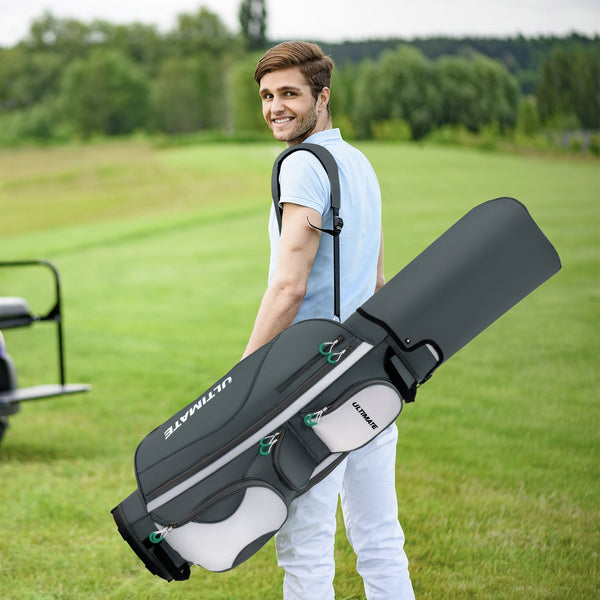 14 Dividers Golf Cart Bag with 7 Zippered Pocket, photo 2 of 8