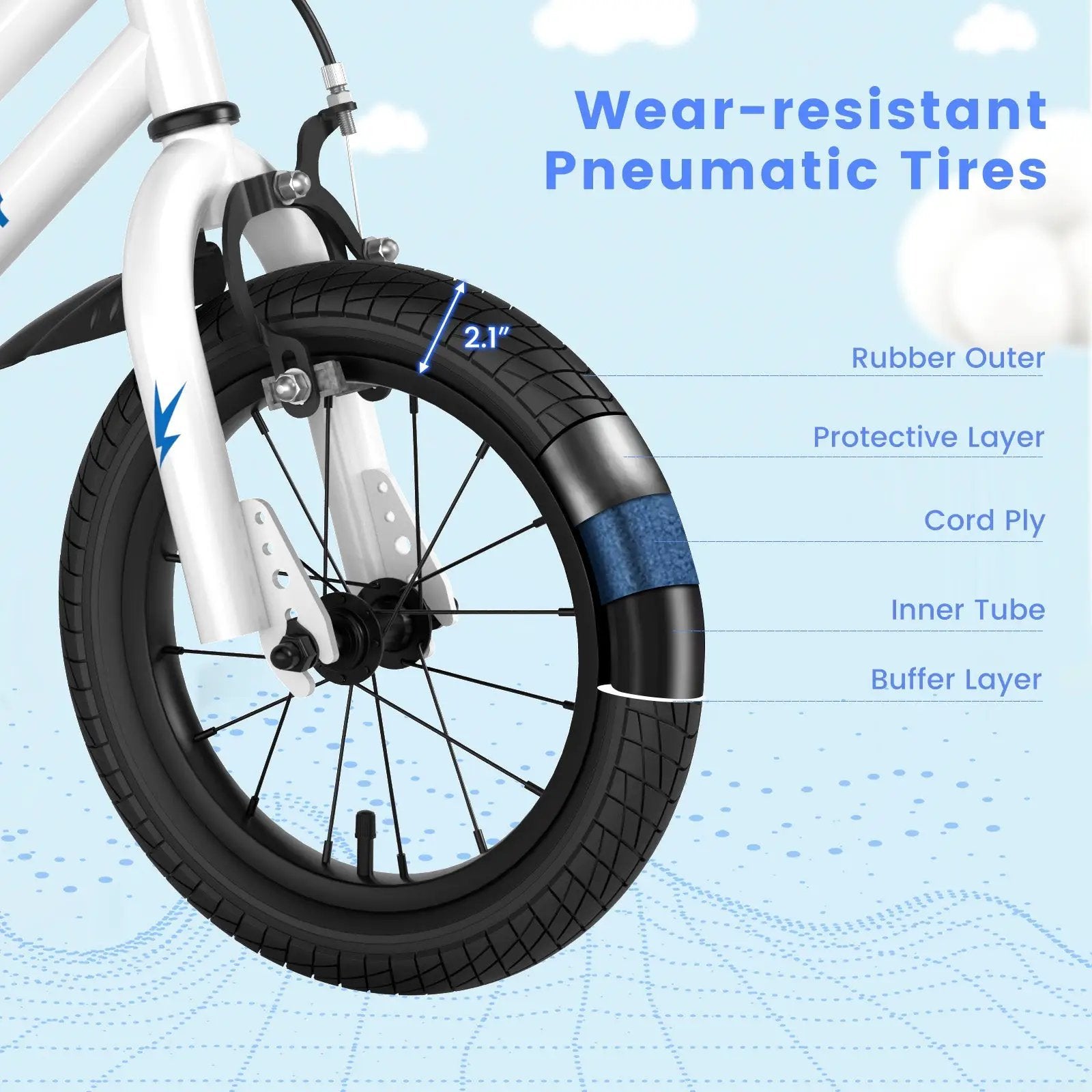 14 Inch Kids Bike by DirectDeals