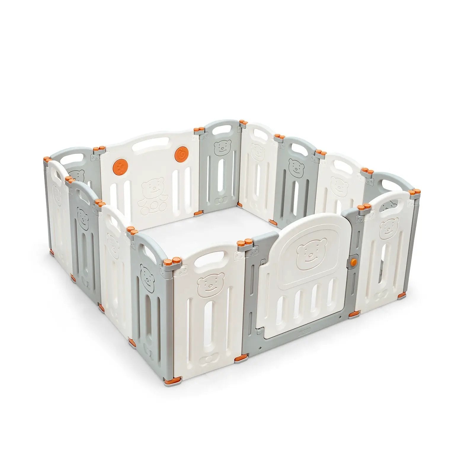 Foldable Baby Playpen 14 Panel Activity Center Safety Play Yard by DirectDeals
