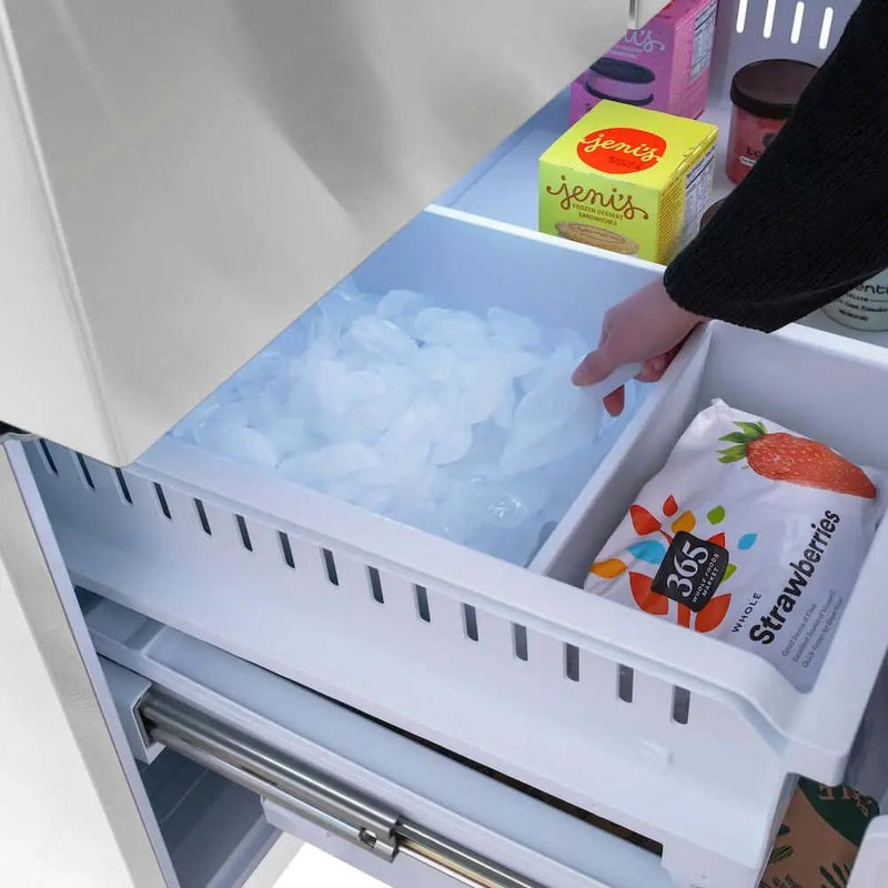 ZLINE 36" Refrigerator, Water, Ice Dispenser, Fingerprint Resistant, RSMZ-W-36-FG by Farmhouse Kitchen and Bath
