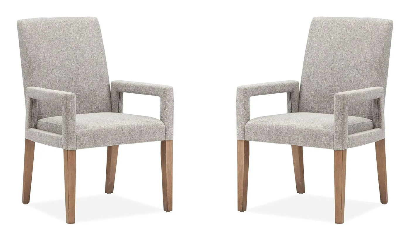 Lindon - Dining Arm Chair With Upholstered Seat & Back (Set of 2) by Unique Piece Furniture