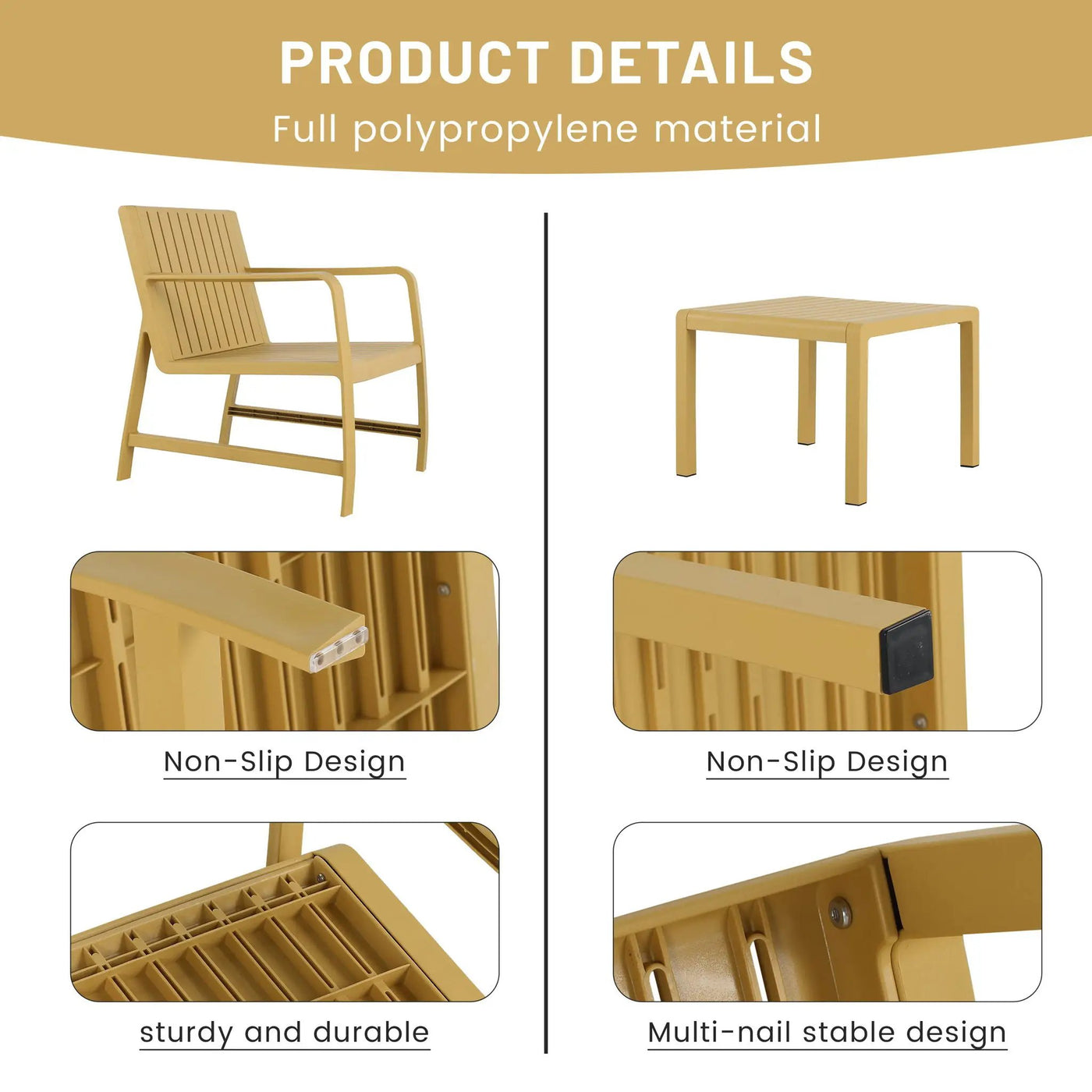 Furniture Set, Waterproof And Durable by HouseOfZazla