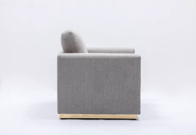 Valin - Linen Sofa For Living Room - Gray by Unique Piece Furniture