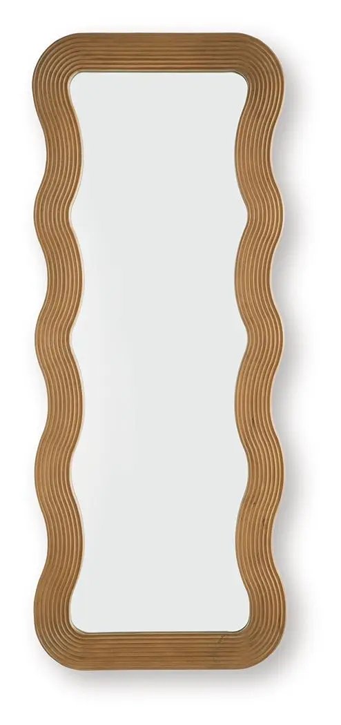 Ellisonville - Floor Mirror - Brown by Unique Piece Furniture