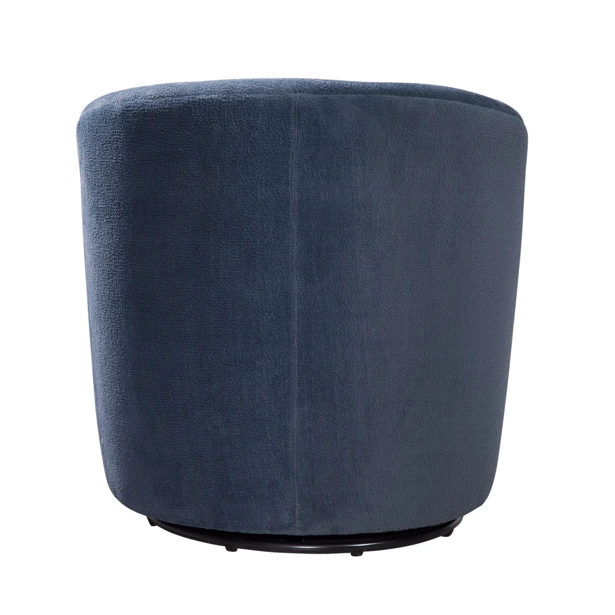 Oaklynn - Barrel Style Swivel Accent Chair by HouseOfZazla