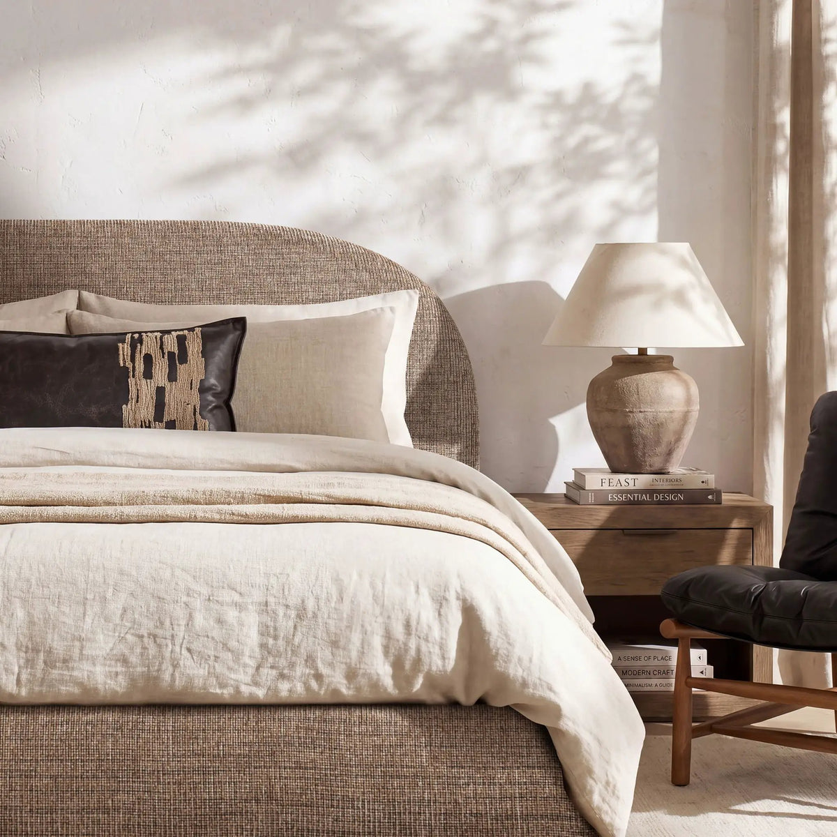 Archie Puffy Grounded - Upholstered Platform Bed, photo 16 of 49