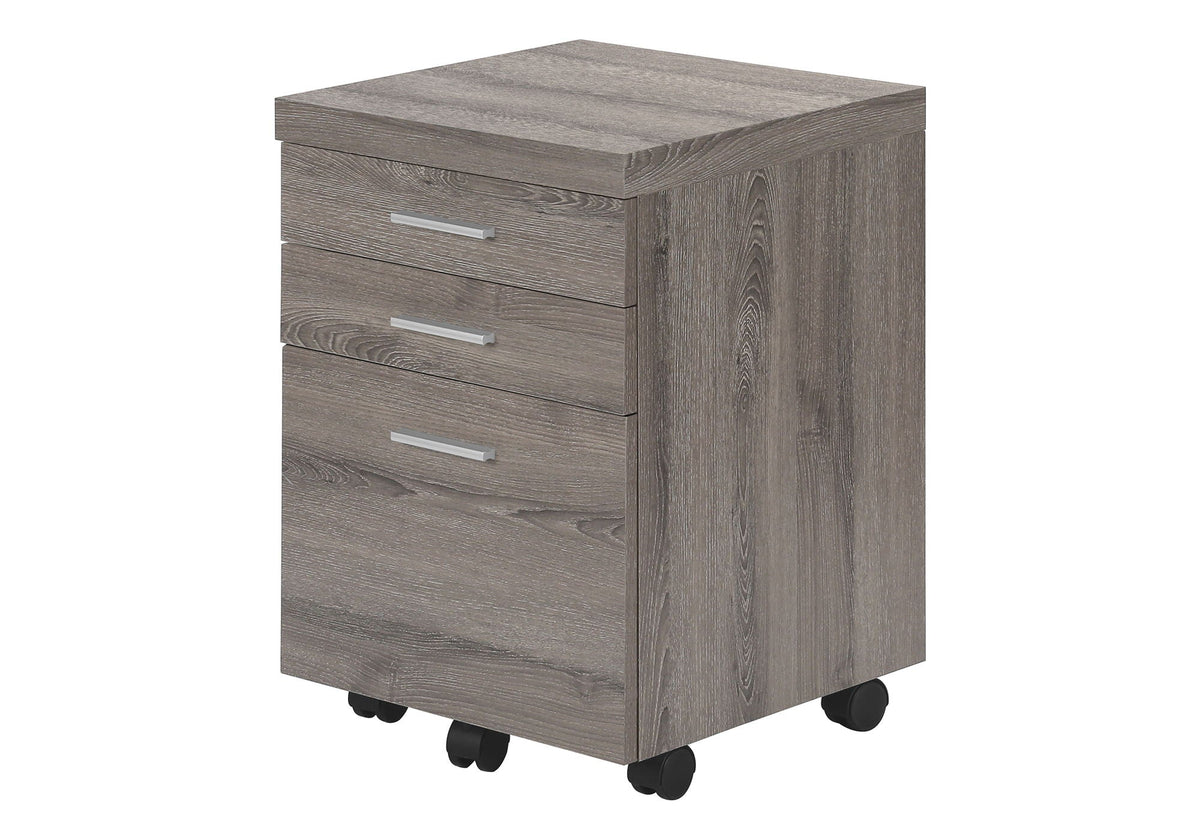 Rolling Mobile File Cabinet with Storage Drawers and Printer Stand - Wood, photo 5 of 12