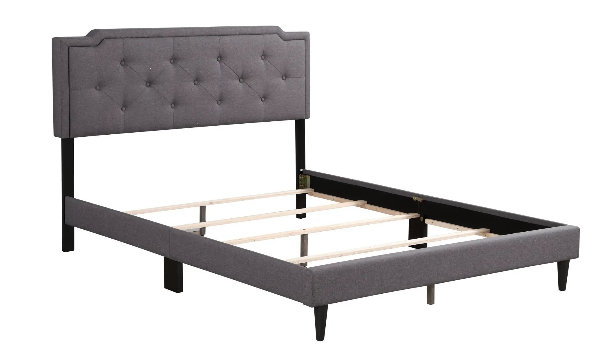 Button Tufted Bed Charming For Cozy Spaces by Unique Piece Furniture