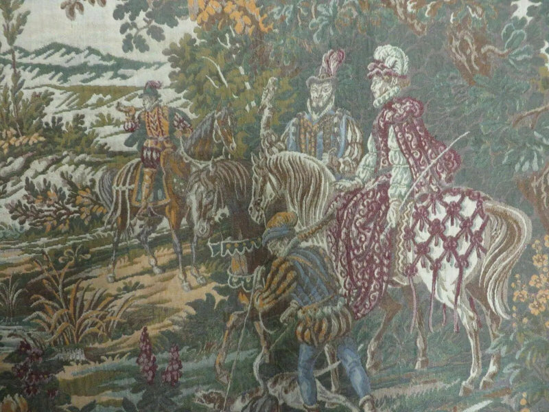 4' X 5' Vintage Tapestry Belgium Hand Loomed Victorian Nice 90f by Jewel Rugs