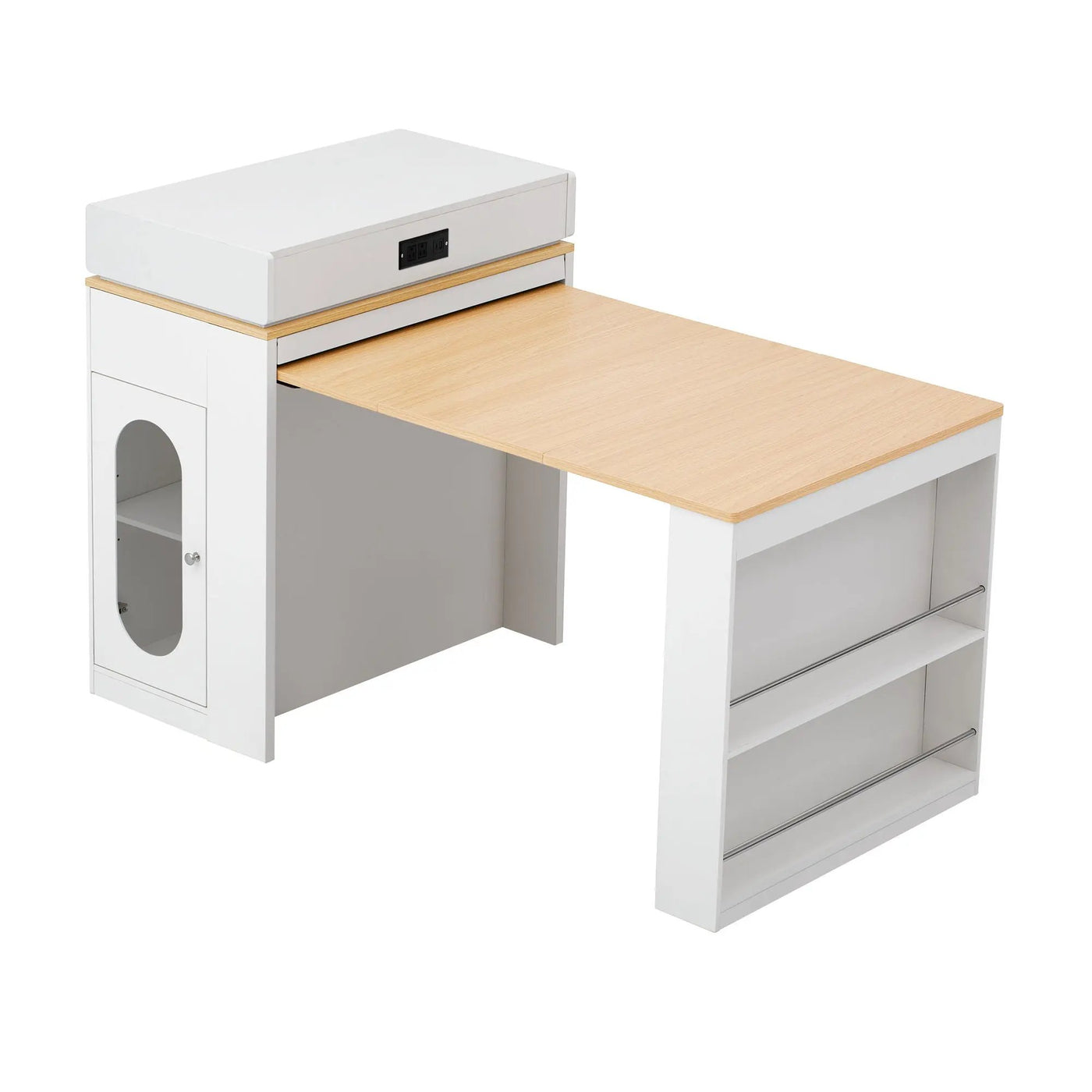 Extendable Dining Table With Folding Top by HouseOfZazla
