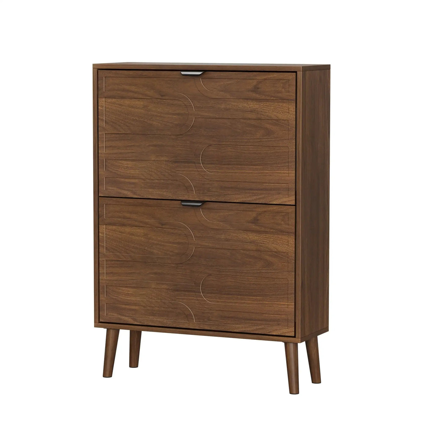 Medieval - Independent Shoe Cabinet With 2 Flip Drawers by HouseOfZazla