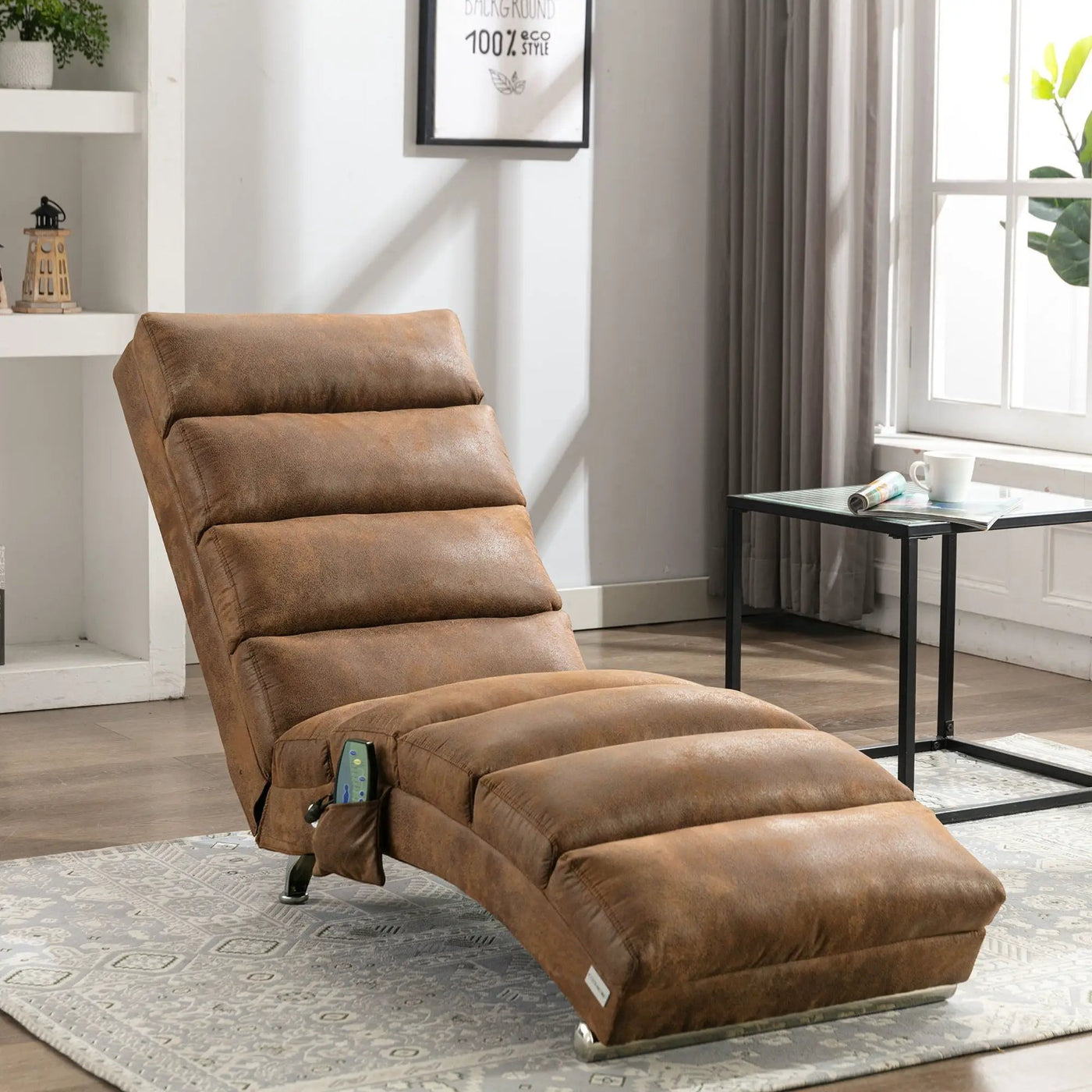 Massage Chaise Lounge Indoor With Remote Control by HouseOfZazla