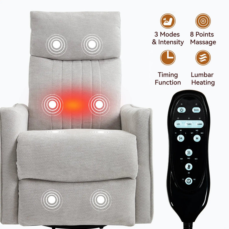 Comfortmax Swivel and Rocking Recliner by HouseOfZazla