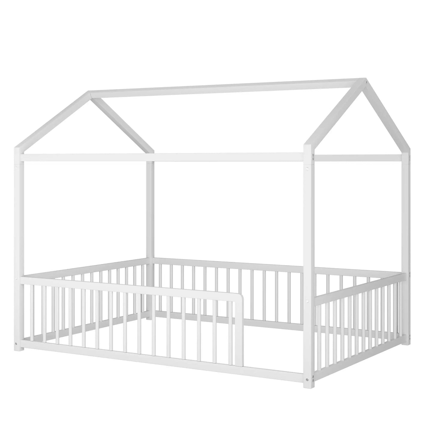Montessori Floor Bed Frame With House Shape by HouseOfZazla