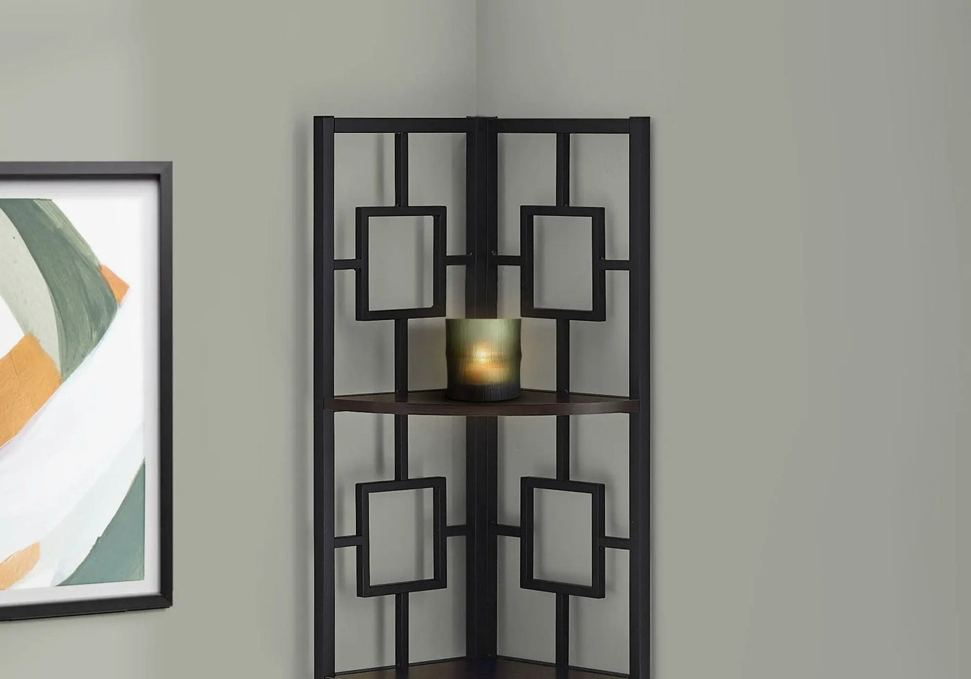 4 Tier Corner Bookshelf - Contemporary & Modern by HouseOfZazla