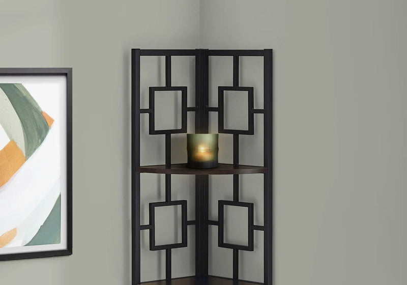 4 Tier Corner Bookshelf - Contemporary & Modern by HouseOfZazla
