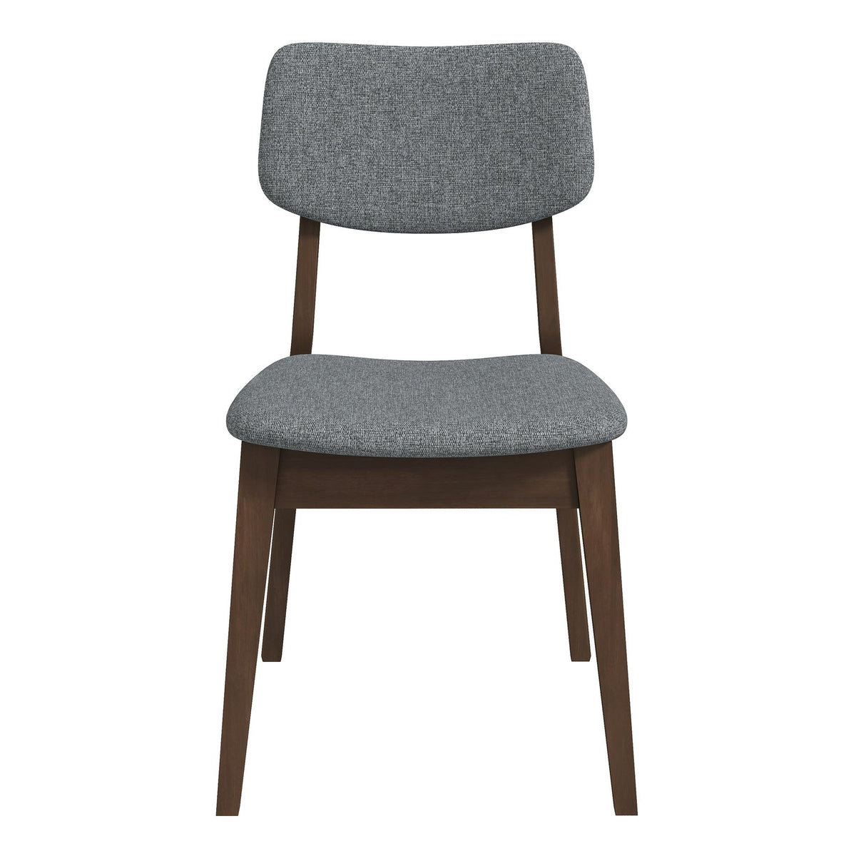 Solid Back Side Chair Set with Mid-Century Modern Design - Multiple Colors, photo 2 of 40