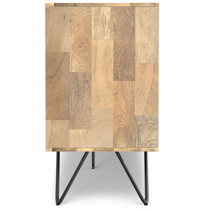 Hunter - 3 Door Sideboard Buffet With Hairpin Legs - Natural by HouseOfZazla
