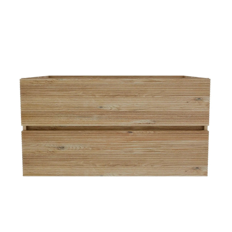 Grace 36" Rough Oak Bathroom Vanity by HouseOfZazla
