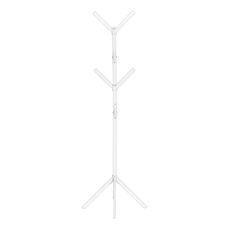 Coat Rack, Hall Tree, Free Standing, 8 Hooks, Entryway, Contemporary & Modern by Unique Piece Furniture