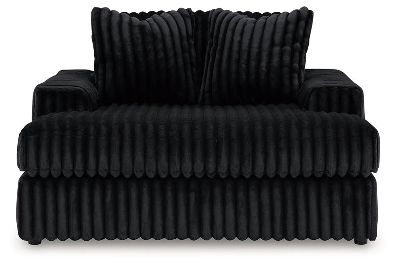 Midnight-Madness - Oversized Chaise by Unique Piece Furniture