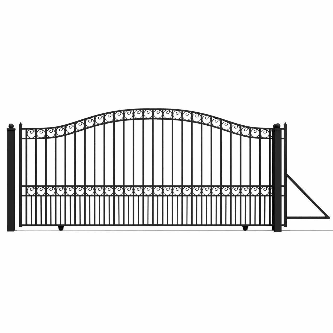 14x6 ft Steel Sliding Driveway Gate by Chery Industrial
