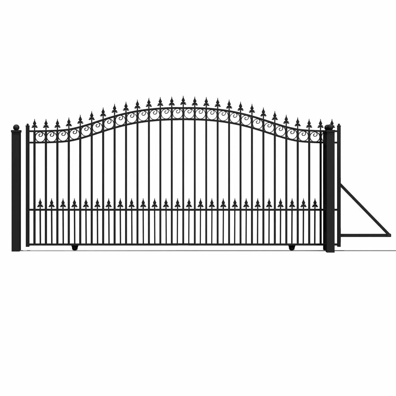 14x6 ft Steel Sliding Driveway Gate by Chery Industrial