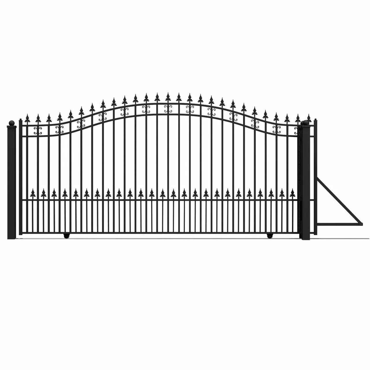 14x6 ft Steel Sliding Driveway Gate by Chery Industrial