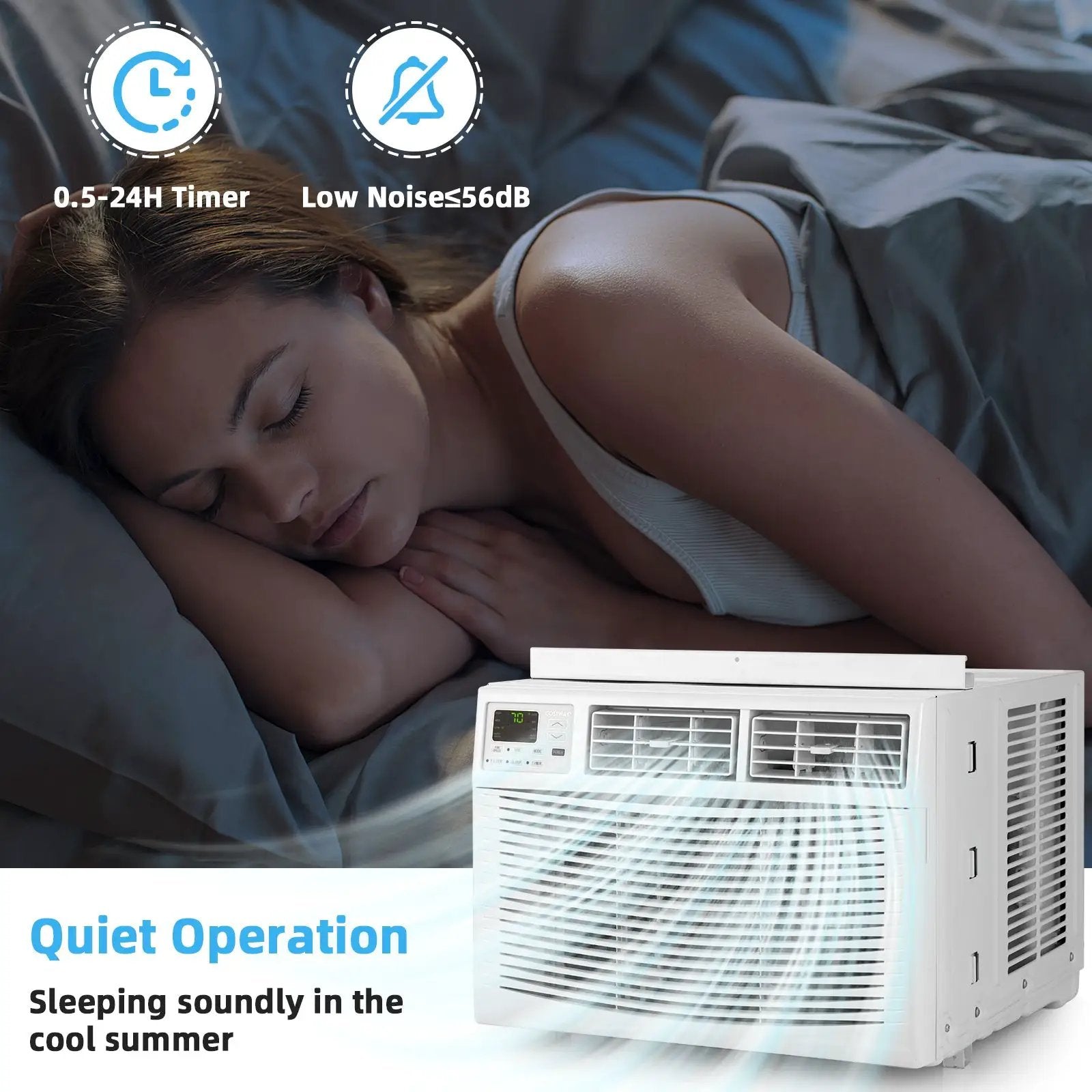 15000 BTU Window Air Conditioner-White by DirectDeals